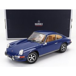 Norev Porsche 911s Coupe 1969 Blue 1:18