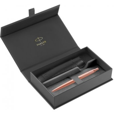 Parker 1502/1552757 Jotter Monochrome Pink Gold PGT sada dárková sada kuličkové tužky v kazetě s pouzdrem – Zboží Dáma