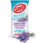 Savo Univerzální čisticí ubrousky levandule 30 ks – HobbyKompas.cz