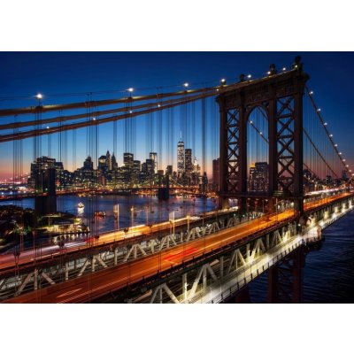 Grafika Brooklyn Bridge Manhattan New York 500 dílků – Zboží Mobilmania
