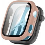 VSECHNONAMOBIL 149360 PC FULL COVER Plastový kryt se sklem pro Honor Watch X5i růžový – Zboží Mobilmania