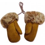 Ovčí věci Dětské palčáky hnědé Černá – Zboží Dáma