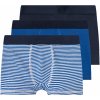 Dětské spodní prádlo Lupilu chlapecké boxerky s BIO bavlnou 3 kusy navy modrá / modrá
