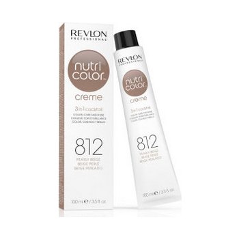 Revlon Nutri Color Creme 812 světlá blond perleťová béžová 100 ml