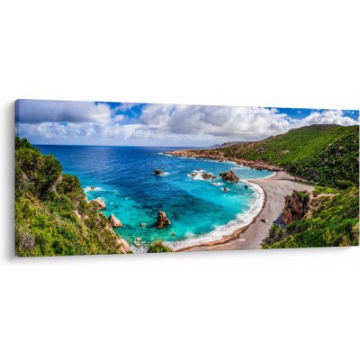 Obraz - Sardinie, jednodílný 120x50 cm – Hledejceny.cz
