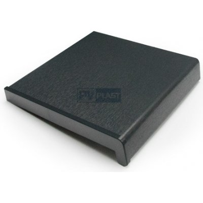PV Plast vnitřní plastový parapet Anthrazitgrau 7016 350 mm – HobbyKompas.cz
