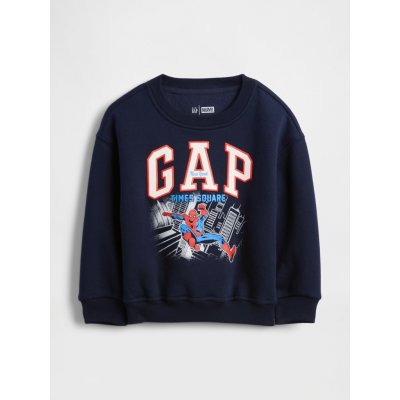Gap Baby mikina VintageSoft & Marvel Tmavě modrá – Zboží Mobilmania