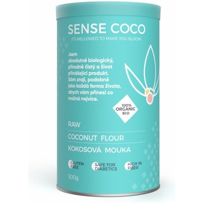 Sense Coco Kokosová mouka Bio Raw 500 g – Zboží Mobilmania