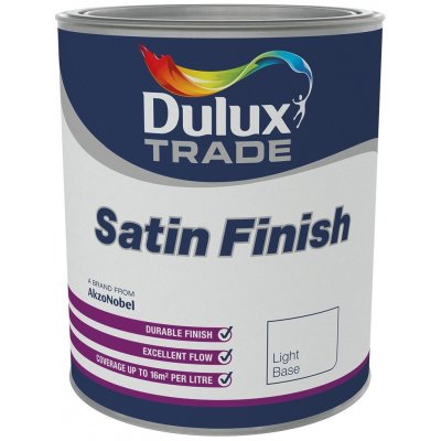 Dulux Satin Finish 0,7L medium base – Zboží Mobilmania