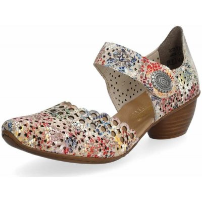 Rieker dámské lodičky 43753-91 béžová – Hledejceny.cz