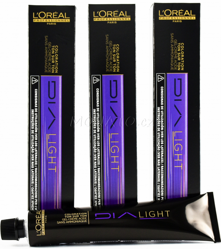L\'Oréal Dialight tónovací přeliv 6.3 tmavá blond zlatá 50 ml