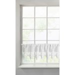 HOTOVÁ ZÁCLONA ISAAC NA PÁSCE 150X60 CM BÍLA – Hledejceny.cz