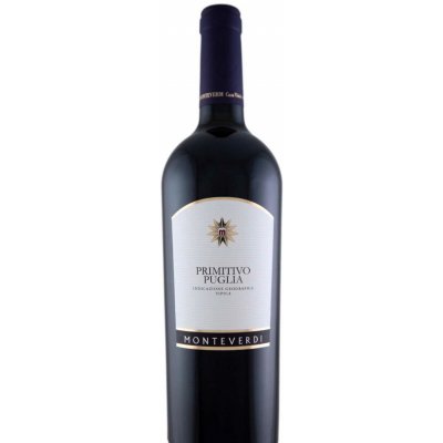 Monteverdi Primitivo di Puglia Monteverdi suché červené 2021 14,5% 0,75 l (holá láhev) – Hledejceny.cz