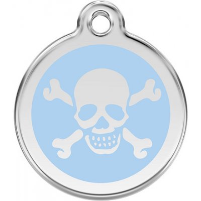 Red Dingo Lebka světle modrá S 20 mm – Zboží Mobilmania