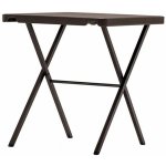 MLBeauty Banquet folding table BISTROT 70, dark bronze – Hledejceny.cz