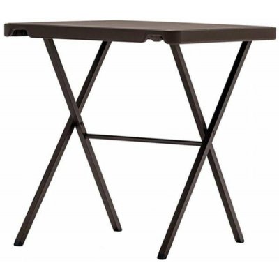 MLBeauty Banquet folding table BISTROT 70, dark bronze – Hledejceny.cz