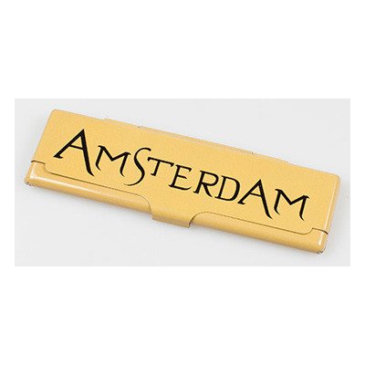 Amsterdam Obal na King size papírky Zlatý – Zboží Mobilmania