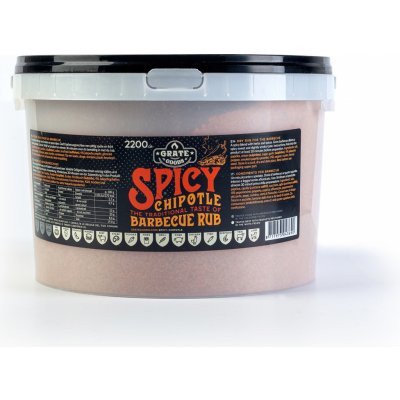 Grate Goods BBQ koření Spicy Chipotle BBQ 2,2 kg