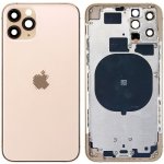 Kryt Apple iPhone 11 Pro Zadní Housing zlatý – Zboží Živě