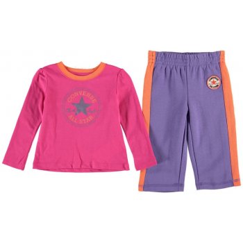 Converse 2 Piece Set Baby dětské Cosmos Pink