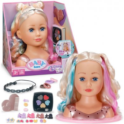 Zapf Creation BABY born Česací hlava Carla – Zboží Mobilmania