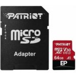 Patriot microSDXC class 10 64 GB PEF64GEP31MCX – Zboží Živě
