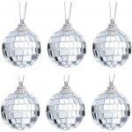 Sass & Belle Mirror Ball Mini vánoční ozdoba stříbrná – Hledejceny.cz