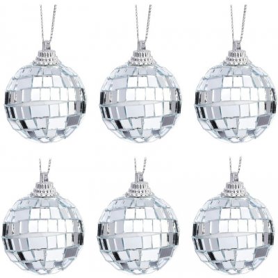 Sass & Belle Mirror Ball Mini vánoční ozdoba stříbrná – Hledejceny.cz