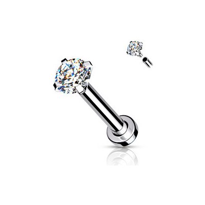 Šperky4U piercing do brady cartilage tragus LB1040C-12084 – Zboží Dáma