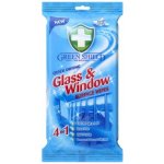 Green Shield Glass & Window vlhčené ubrousky na okna a skleněné povrchy 50 ks – Zboží Dáma