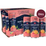 San Pellegrino Arancia & Fico d´India plech 6 x 330 ml – Zboží Mobilmania