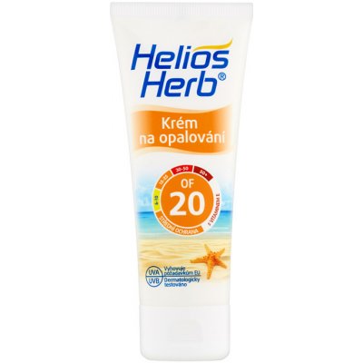 Helios Herb krém na opalování SPF20 100 ml – Zboží Mobilmania