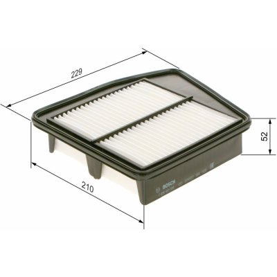 Vzduchový filtr BOSCH F 026 400 328 – Hledejceny.cz