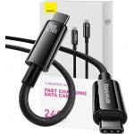 Baseus CAWJ040201d Tungsten Gold, T|d, Type-C USB-C 240W, Power Delivery Samsung AFC Huawei SCP Quick Charge, 3m – Zbozi.Blesk.cz