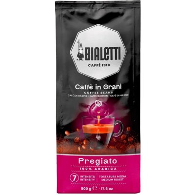 Bialetti Pregiato 100% Arabica zrnková 0,5 kg – Hledejceny.cz