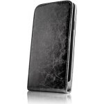 Pouzdro Sligo Case SLIGO Leather vyklápěcí kožené HTC One2 M8 černé