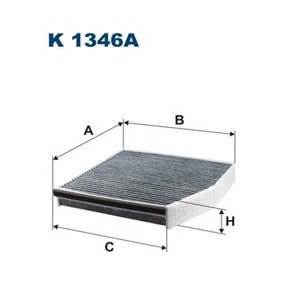 FILTRON Filtr, vzduch v interiéru K1346A – Zboží Mobilmania