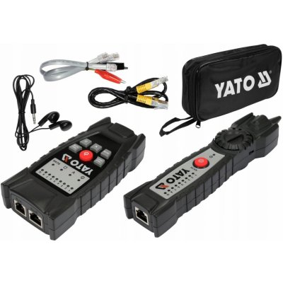 YATO Sada detektoru a testeru síťových kabelů – Zboží Mobilmania