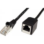 Goobay 21.92.0201 FTP patch prodlužovací kat.5e, RJ45 M-F, 1m, černý – Zboží Živě