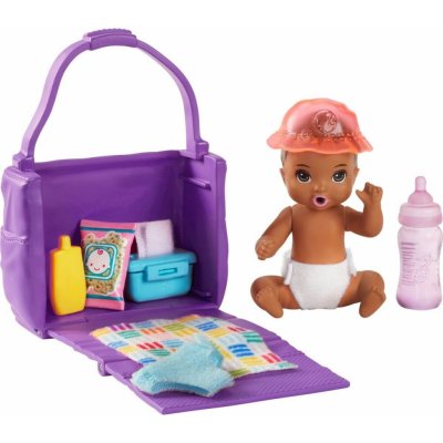Barbie miminko herní set miminko s lahvičkou – Zboží Mobilmania