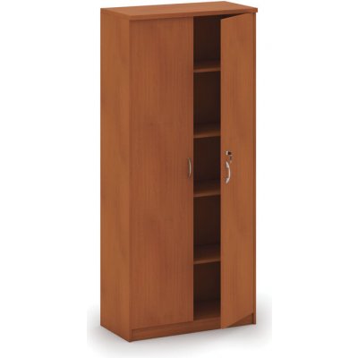 Mirelli, Kancelářská skříň 800 x 400 x 1800 mm, třešeň – Zboží Dáma