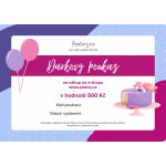 Dárkový poukaz 500 Kč – Zboží Dáma