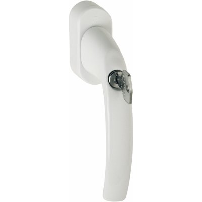 Hoppe okenní klika Atlanta zamykatelná Secustik, hliník bílý – Zbozi.Blesk.cz