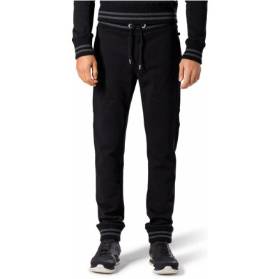 Philipp plein pánské streetwearové kalhoty MJT0271 černé