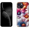 Pouzdro a kryt na mobilní telefon Apple mmCase Gelové iPhone 13 mini 5.4 - barevné kopretiny