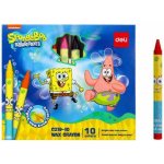 Deli voskovky Spongebob EC219-10 10 barev – Zbozi.Blesk.cz