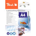 Peach laminovací folie A4 (216x303mm), 100mic, lesklé, 100 ks + 25ks zdarma PP500-02P