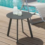 Hesperide Zahradní stůl Saona 50cm grafit – Hledejceny.cz