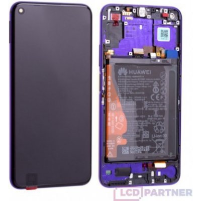 LCD Displej + Dotyková deska + Rám Huawei Nova 5T - originál – Zboží Mobilmania