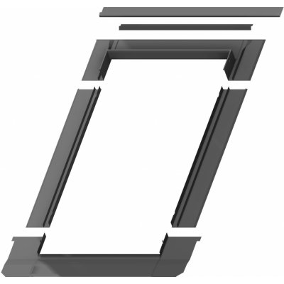 ALUSKY Antracit RAL 7016, Asfaltové krytiny 78x118 cm – Zboží Mobilmania